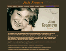 Tablet Screenshot of jankakocianova.sk